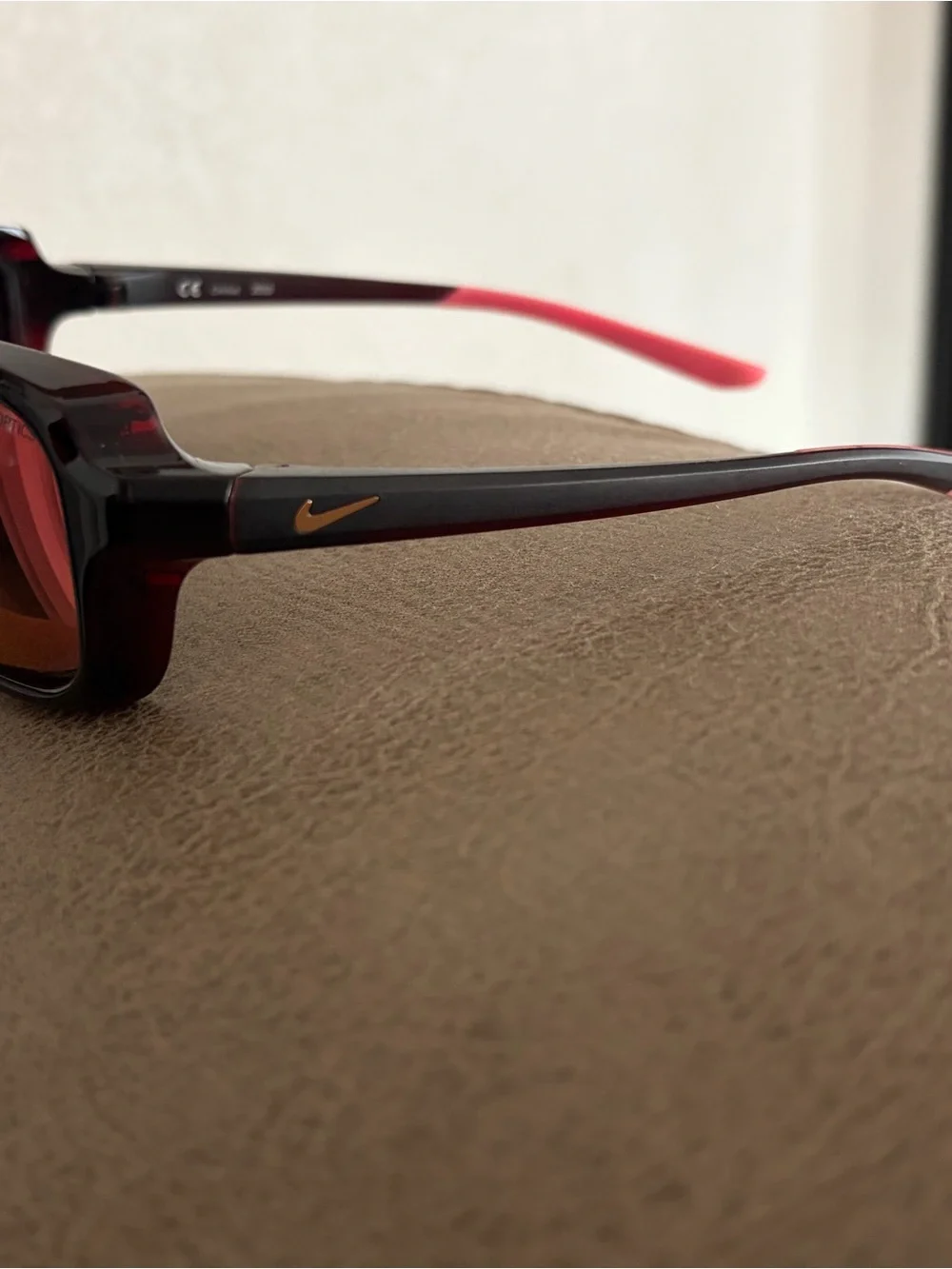 Nike Women's Sunglasses with Red Mirror Lenses